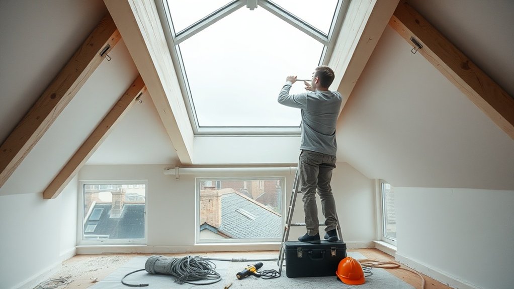 Electric Skylight Installation Banstead