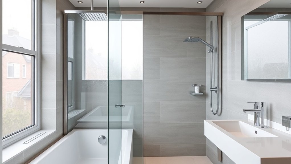 Semi-Frameless Shower Screens Banstead