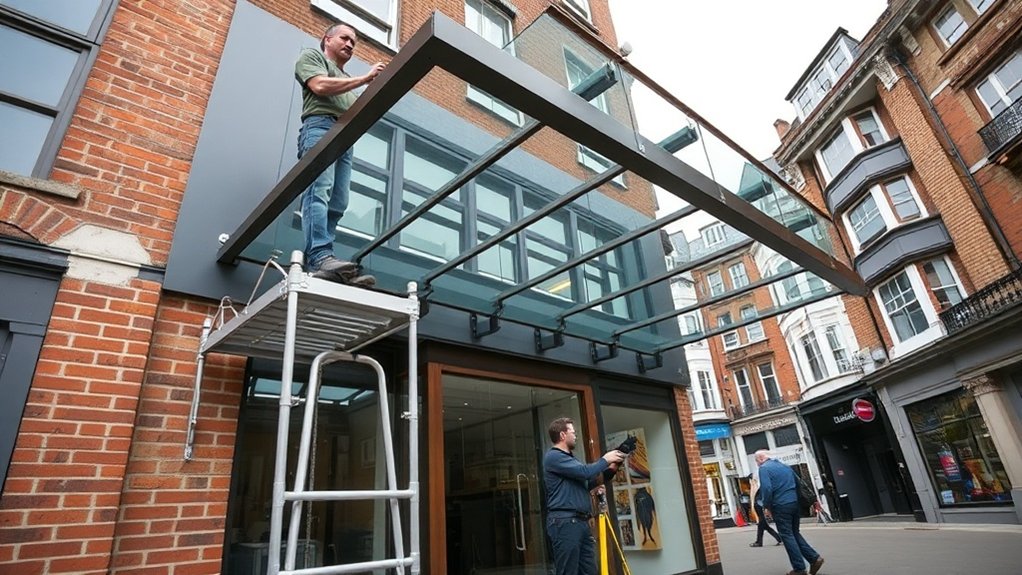 Shopfront Canopy Banstead