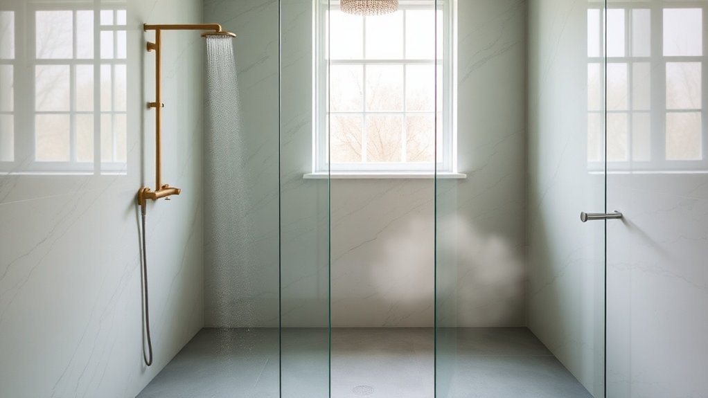 Wet Room Glass Panels Banstead